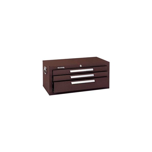 Kennedy 2603B Signature Series 26-5/8"W X 12"D X 11-3/4"H 3 Drawer Brown Add-On Base 2603B - main